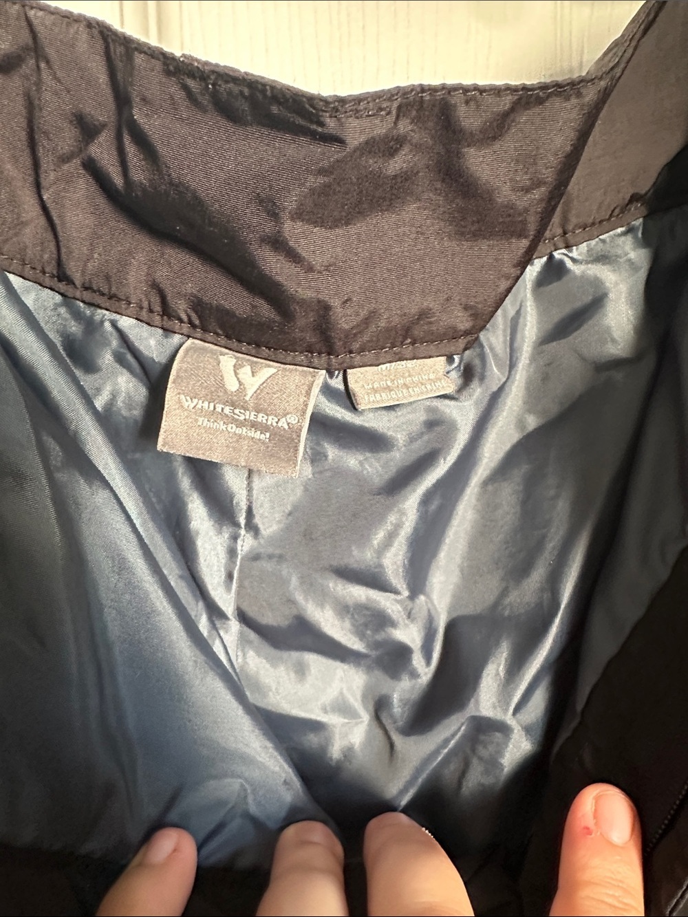 White Sierra Black Cargo Snow Pants - Picture 2 of 6